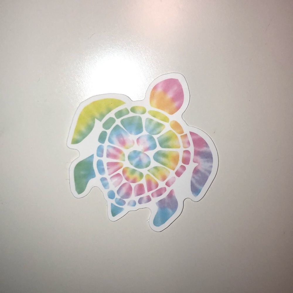 10/$10 turtle sticker